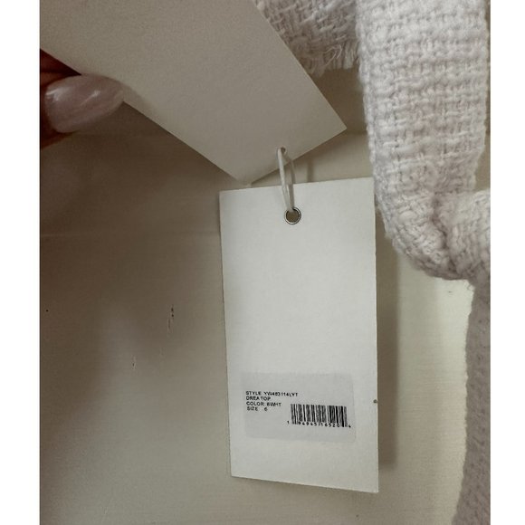 NEW LIKELY DREA TWEED CROP TOP AND SKIRT SET SIZE 6 - Picture 9 of 13